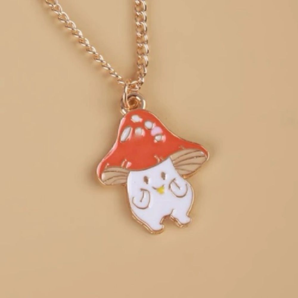 Happy Mushroom necklace